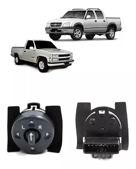Comando Botão Interruptor Retrovisor S10 Blazer Silverado Menor preço em Comando Botão Interruptor Retrovisor S10 Blazer Silverado