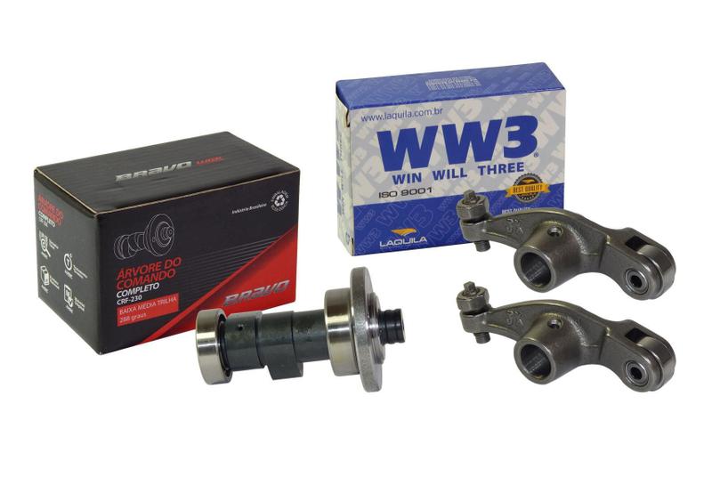 Imagem de Comando Bravo Wgk Nx Cbx Xr Crf 230 288  + Par Balancim