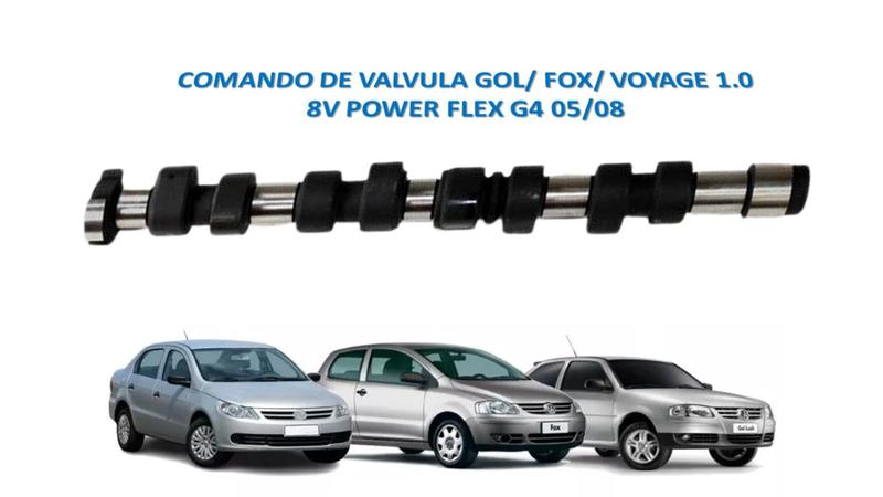 Imagem de Comando De Valvula Gol/ Fox/ Voyage 1.0 8v Power Flex G4 2004 a 2008
