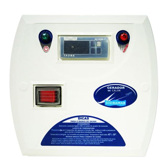 Imagem de Comando digital 50amp sauna seca sodramar