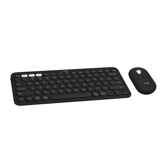 Imagem de Combinação de teclado e mouse Logitech Pebble 2 Logi Bolt Black