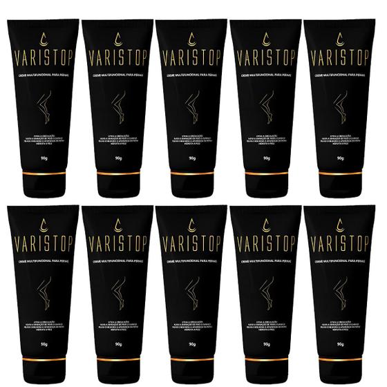 Imagem de Combo 10 Cremes Hidratante Corporal Contra Varizes Masculino