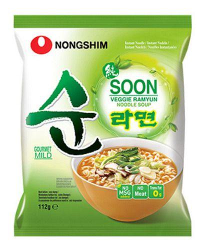 Imagem de Combo 10 X Lamen Coreano Soon Veggie Ramyun