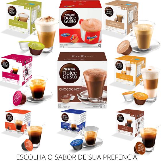 Combo 100 Capsulas Dolce Gusto Sabores a Sua Escolha Menor preço em Combo 100 Capsulas Dolce Gusto Sabores a Sua Escolha