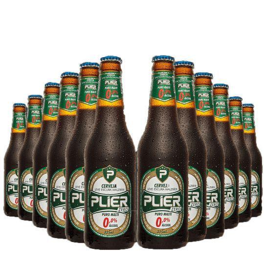 Combo 12 unid. Plier Malzbier - Long Neck 335 ml - Nacional - Alibras ...