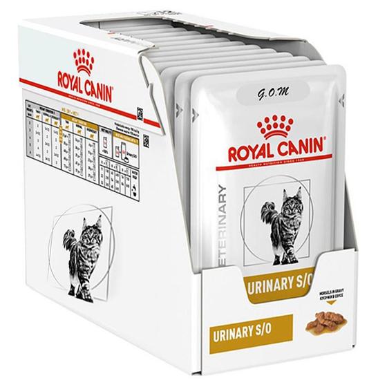 Imagem de Combo 12Un Sachê Royal Canin Urinary S/O Feline 85G Cada