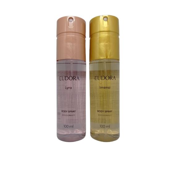 Imagem de Combo 2 Desodorante Body Spray Eudora 100ml