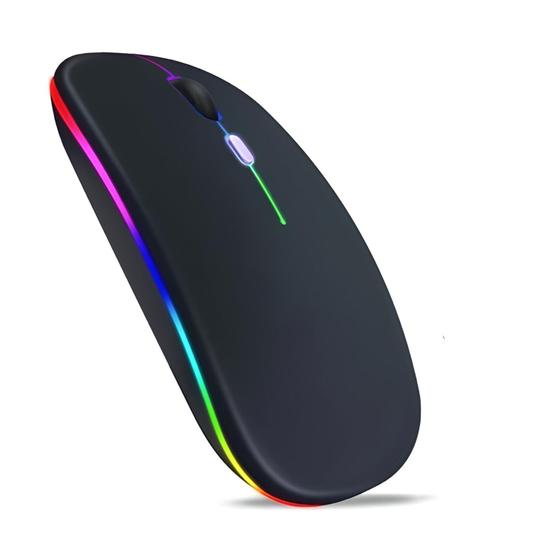 Imagem de Combo 2 em 1 - Mouse Sem Fio Wireless e Mouse Pad com Apoio de Pulso compatível com MacBook Air 13 
