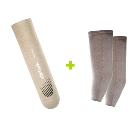 Combo 2 Joelheira Silicone Derma Proflex E 1 Liner Transtibial Sem ...