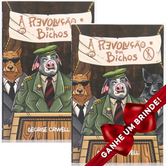 Imagem de Combo 2 Livros A Revolução dos Bichos | George Orwell Cristão Evangélico Gospel Igreja Família Homem Mulher Jovens Adolescentes Estudo Religião Minist - Presente Religião Igreja Jesus Teologia Barato