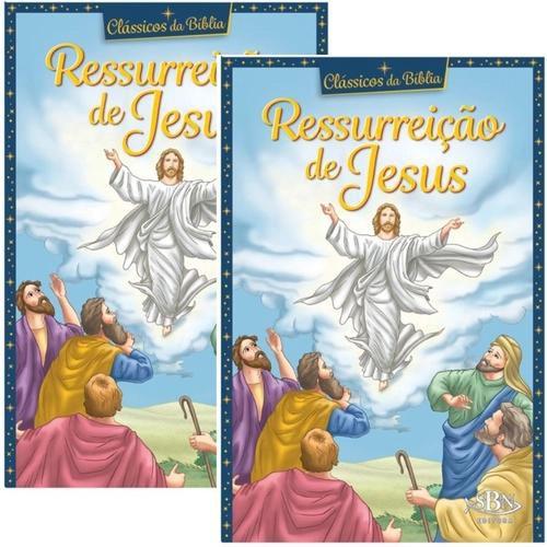 Imagem de Combo 2 Livros Clássicos da Bíblia: Ressurreição de Jesus  Infantil  SBN