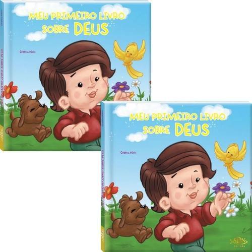 Imagem de Combo 2 Livros Meu Primeiro Livro Sobre Deus  Ilustrado Infantil  SBN