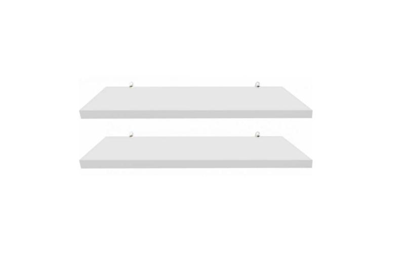 Combo 2 Prateleiras Mdp 15mm Kit Organizador De Parede Suporte Cantoneira 45x15 Branco - Madeira 03 Menor preço em Combo 2 Prateleiras Mdp 15mm Kit Organizador De Parede Suporte Cantoneira 45x15 Branco - Madeira 03