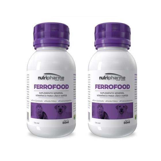 Imagem de Combo 2 Unidades Ferrofood 50ml - Nutripharme