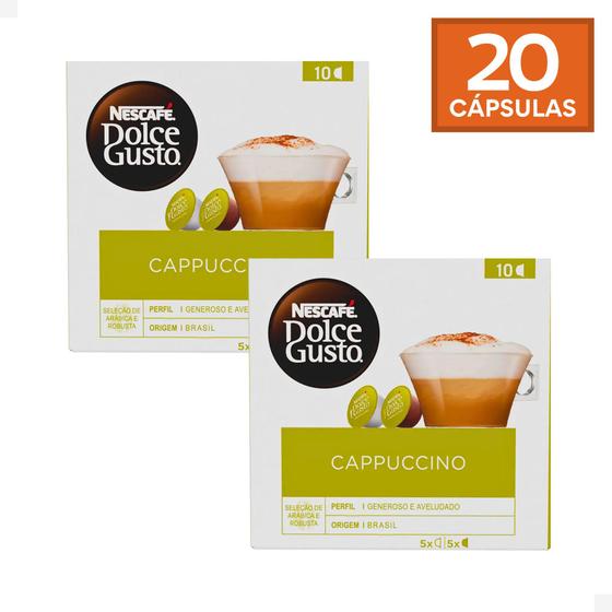 Imagem de Combo 20 Cápsulas Cappuccino Dolce Gusto