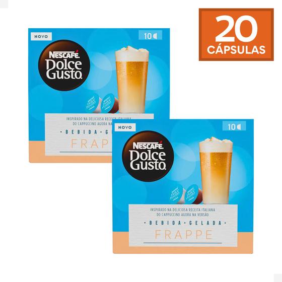 Imagem de Combo 20 Cápsulas Frappe Gelado Dolce Gusto