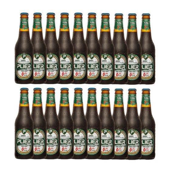 Combo 20 Un Cerveja Sem Álcool Malzbier Plier 335 Ml - Alibras ...