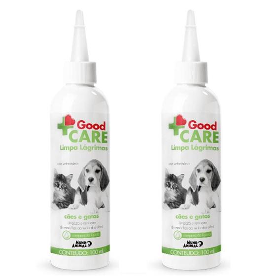 Imagem de Combo 2Un Good Care Limpa Lágrimas 100Ml - Mundo Animal