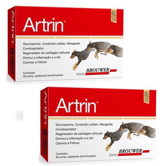 Combo 2Un Suplemento Artrin 30Cps Cada - Brouwer é boa?