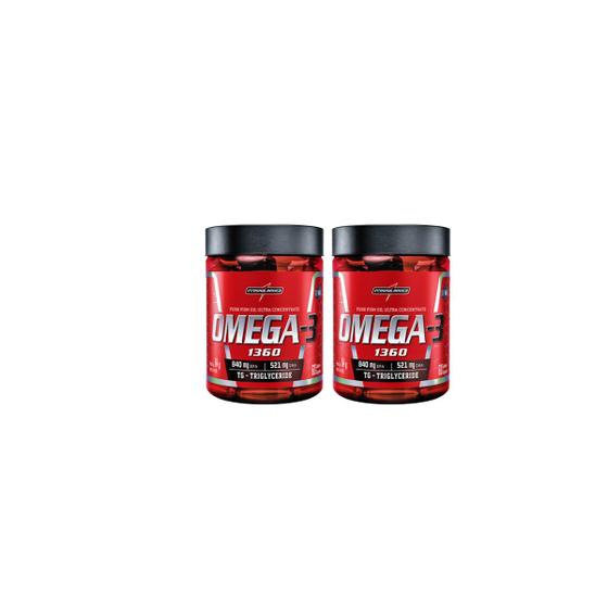 Combo 2x omega 3 60 capsulas integralmedica Ômega 3 / Óleo de Peixe Magazine Luiza