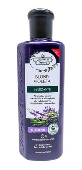 Imagem de Combo 2X Shampoo Flores E Vegetais Blond Matizante - 310Ml