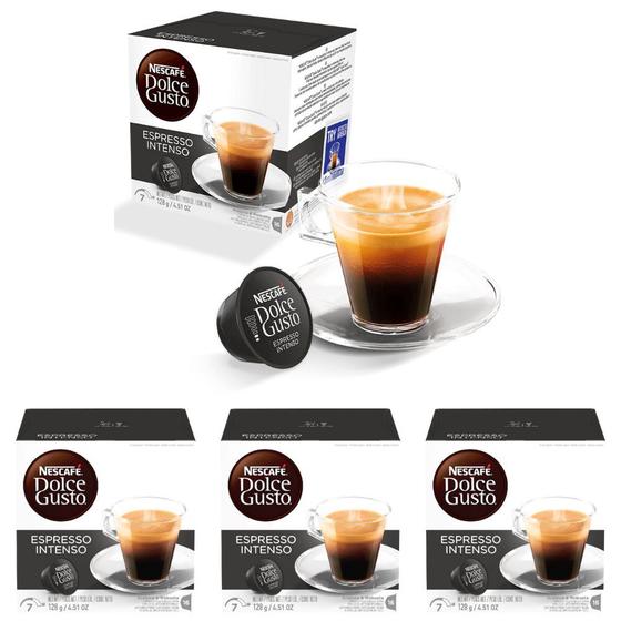 Combo 3 Caixa Nescafé Dolce Gusto - Espresso Intenso Menor preço em Combo 3 Caixa Nescafé Dolce Gusto - Espresso Intenso