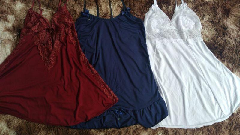 Imagem de Combo 3 Camisolas Plus Size do 48 ao 54