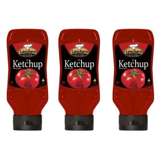 Imagem de Combo 3 Ketchup Gourmet Tradicional Lanchero 1,200kg