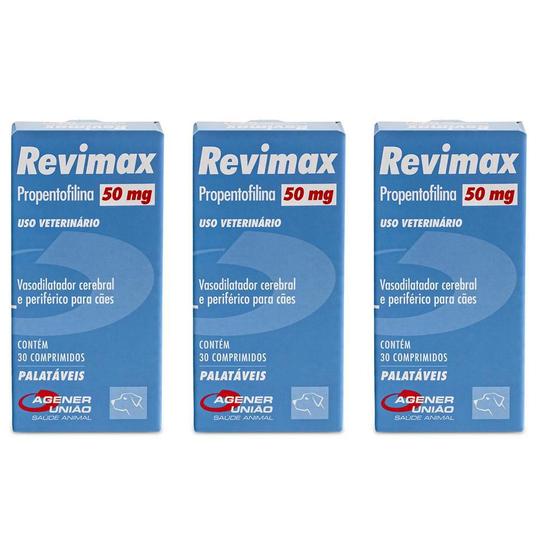Imagem de Combo 3 unidades Revimax 50 mg - 30 comprimidos