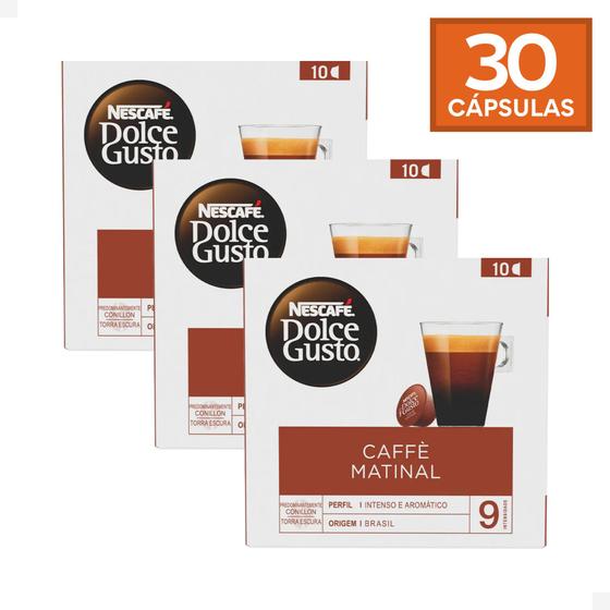 Imagem de Combo 30 Cápsulas Caffé Matinal Dolce Gusto