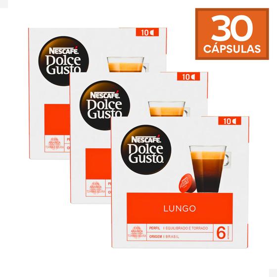 Imagem de Combo 30 Cápsulas Lungo Café Dolce Gusto