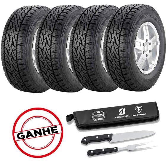 Combo 4 Pneus 205/65r15 Atr 94t Dueler At Revo 2 Bridgestone Menor preço em Combo 4 Pneus 205/65r15 Atr 94t Dueler At Revo 2 Bridgestone