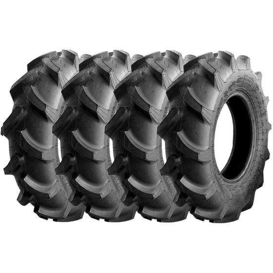 Imagem de Combo 4 Pneus Microtrator Tobata Tam1400 Gn18 Master 600-12 Tt 6R-1 Tm75 Pirelli