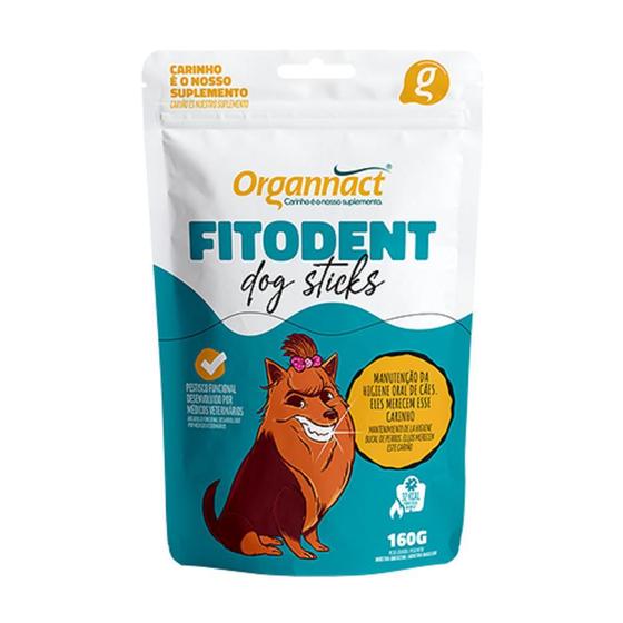 Imagem de Combo 4 unidades Fitodent Dog Sticks Palitos - 160 g