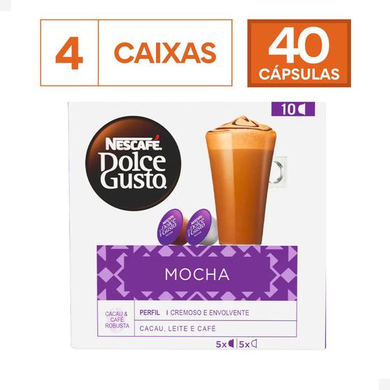 Imagem de Combo 40 Cápsulas Mocha Dolce Gusto