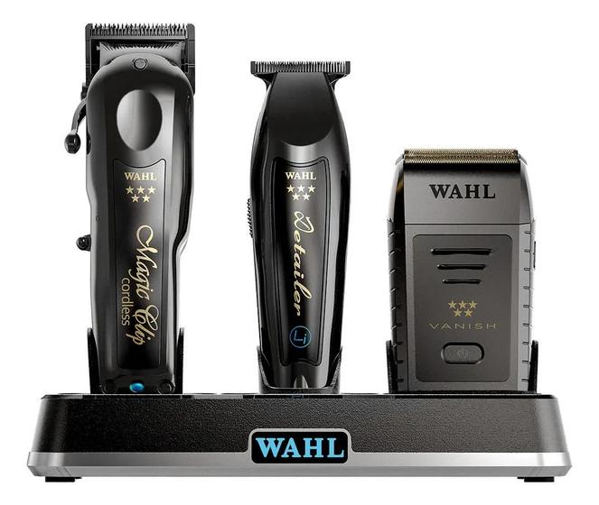 Imagem de Combo Barber Combo Wahl +Vanish Bivolt+ Base De Carregamento