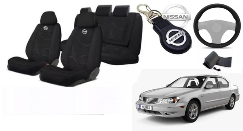 Imagem de Combo Capas Conforto Personalizado Maxima 91-12 + Volante + Chaveiro