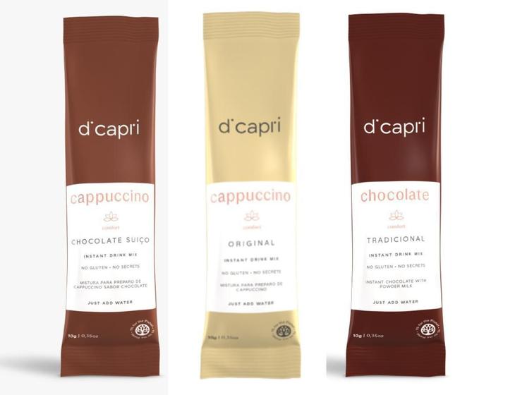 Imagem de Combo Cappuccino Di Capri Sachê 10G - 60 Unidades