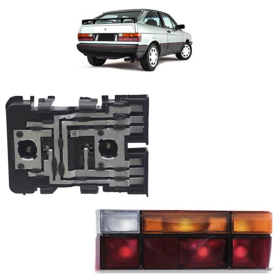 Imagem de Combo Circuito Lanterna Traseira Gol 1987 A 1994 + Lanterna Traseira