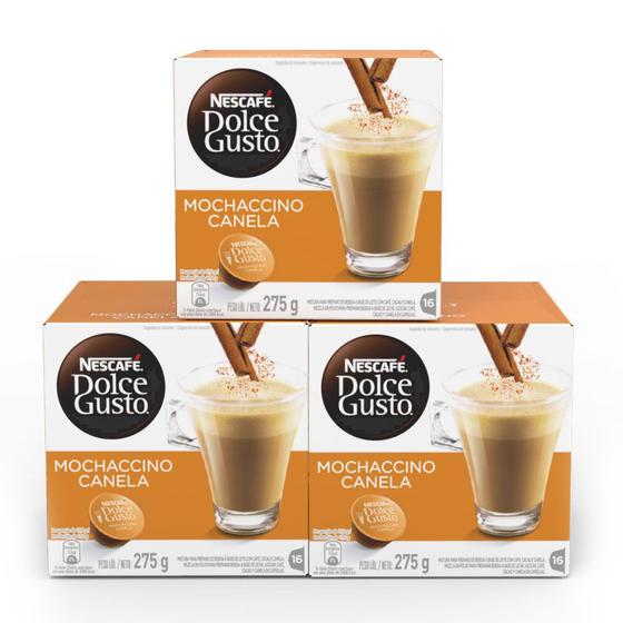 Combo de Cápsulas Dolce Gusto Mochaccino Canela 16 cápsulas - 3 caixas -  Nescafé Dolce Gusto - Cápsulas de Bebidas - Magazine Luiza
