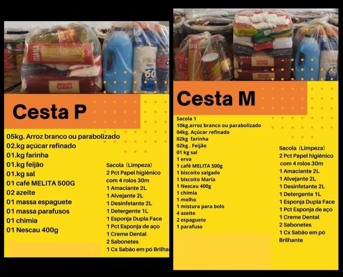 Combo de cesta Básica P + M é ruim? Combo de cesta Básica P + M é boa?