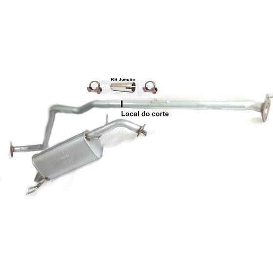 Imagem de Combo Descarga Central e Final HB20 Hatch 1.0 2012 a 2015
