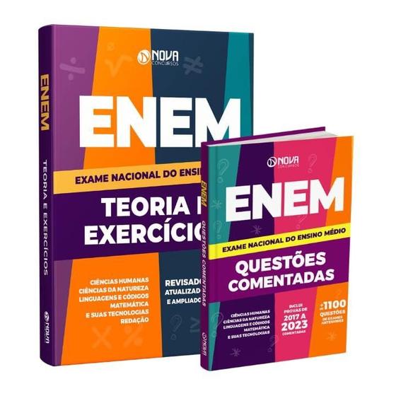 Imagem de Combo Enem - Apostila + Caderno de questões