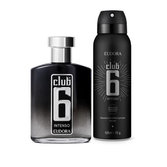 Imagem de Combo Eudora Club 6 Intenso: Colônia 95ml + Desodorante