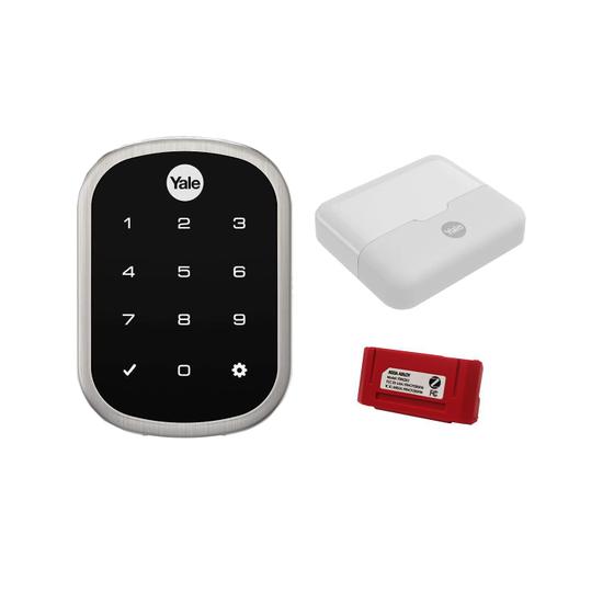 Imagem de Combo Fechadura Yale 256 RL + zigbee T2 Com HUB Connect