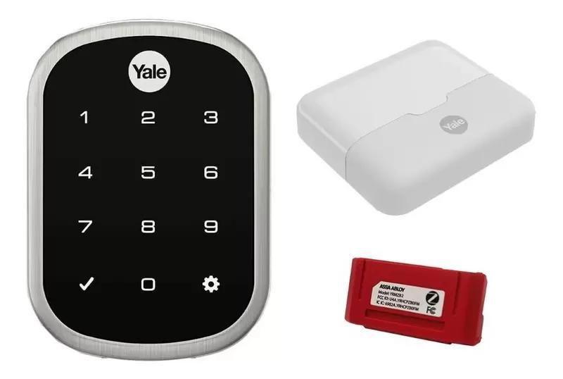 Combo Fechadura Yrd 256 Rl + Hub E Zigbee Integrado Yale Fechadura