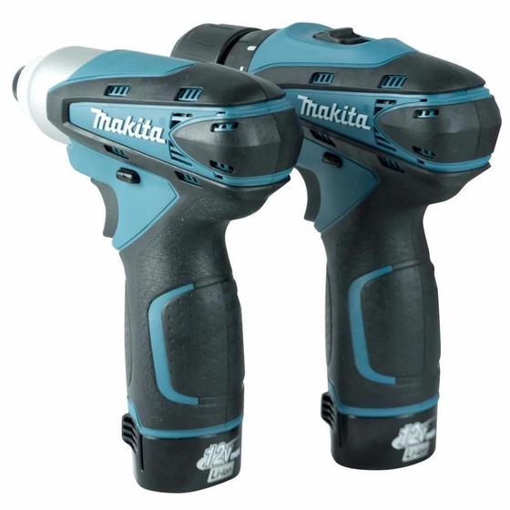 Imagem de Combo Furadeira Parafusadeira DK1493 - Makita + Estojo ferramentas e brocas