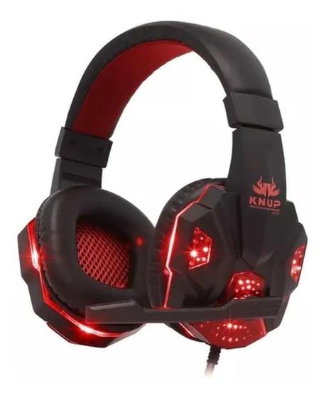 Imagem de Combo Gamer Headphone C/LED KP-397 + Mouse USB LED RGB GM700