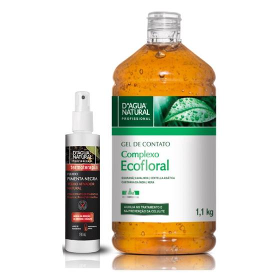 Imagem de Combo gel de eletroterapia ecofloral + fluido termoativo