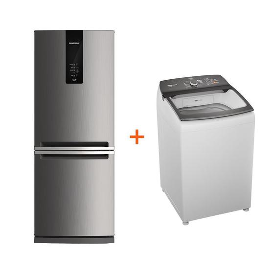Combo Geladeira Brastemp Frost Free Inverse 443 litros + Máquina de Lavar Brastemp 13Kg branca (BRE57AK+BWK13AB) BRE57_BWK1_CJ é boa?